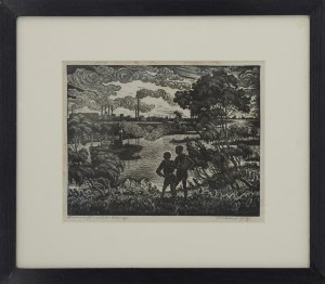 Paweł STELLER (1895-1974), Nad Odrą, 1959