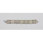 Bracelet made of 2-złoty coins