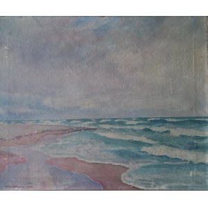 Le bord de mer, Władysław Jarocki, 1925.