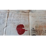 Reise-Pass Passport JANUARY UPRISING Kraków 1860–1863