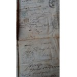 Reise-Pass Passport JANUARY UPRISING Kraków 1860–1863