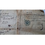 Reise-Pass Passport JANUARY UPRISING Kraków 1860–1863