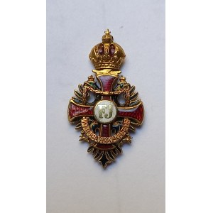 Gold Cross of Civil Merit with the Austro-Hungarian Crown