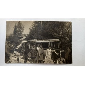 Orbis Polskie Biuro Podróży Szczawnica Autobus ok. 1925 r.