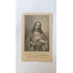 Holy Image: Souvenir of the First Holy Mass of Rev. Alojzy Polak, Kraków, 1890.