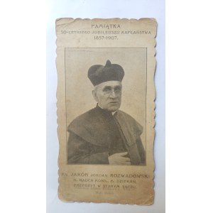 Holy Image: Souvenir of the 50th Anniversary of the Priesthood of Jakób Rozwadowski, Stary Sącz, 1907