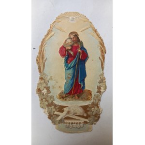 Obrazek święty Niemiłowicz ok.1890 r.