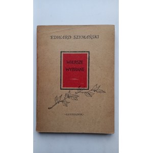 Poesie scelte di Edward Szymański, 1ª ed. 1954 /m.