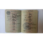 Soviet Union Passport for a Pole, Lviv, 1940