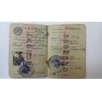 Soviet passport issued to a Polish woman, Lviv, 1940