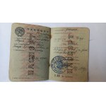 Soviet passport issued to a Polish woman, Lviv, 1940