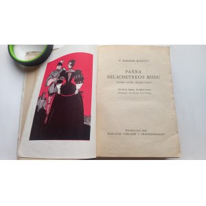Panna szlachetnego rodu F.H. Burnett il. Stefan Norblin 1933 r. /m.