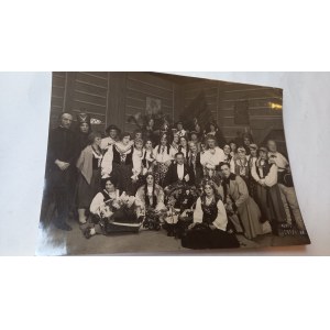 Polské divadlo v Katovicích „Krakováci a horalé“ – skupina herců, rok 1923