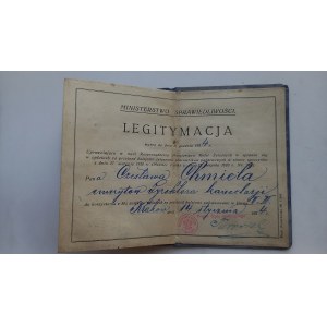 PRŮKAZ Ministerstva spravedlnosti Druhé polské republiky, rok 1924 /m.