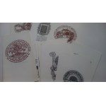 Roman Mucha Bookplates, 10 pieces. TEKA /m.