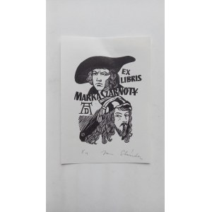 Ex libris M. Czarnoty Jan Stańda /m.