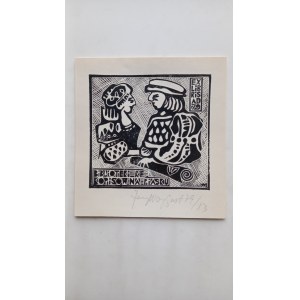 Ex libris Knižnica rukopisov v Piasku Jerzy Waygart /m.
