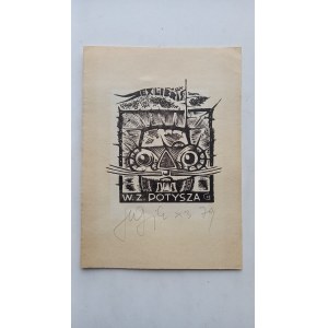 Ex libris W.Z. Potysza Henryk Grajek /m.