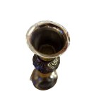 Silver candlestick by Johann Raths, Gdańsk (Danzig), ca. 1830. A RARE FIND!!