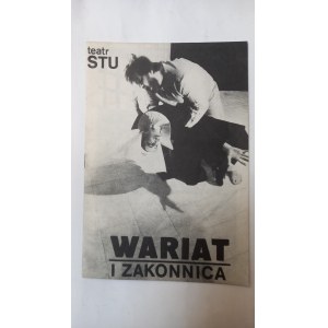 Wariat i zakonnica Stanisław Ignacy Witkiewicz Teatr STU program 1986 r.