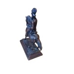 Cisár František Jozef I. na koni, bronz, 19./20. storočie.