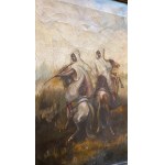 Arab Horsemen - Adolf Schuch, ca. 1820. November Uprising insurgent, President of insurgent Warsaw