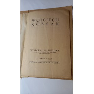 Wojciech Kossak Wystawa Katalog Lwów 1936 r. /m.