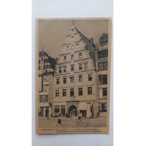 Wrocław Dom z XVI w. z polskimi herbami Leliwa /m.