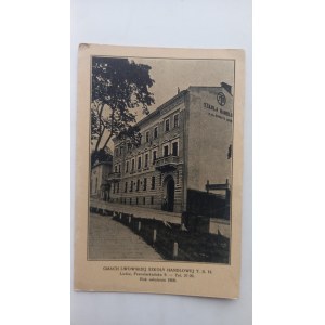 Lviv: Building of the Lviv School of Commerce /city