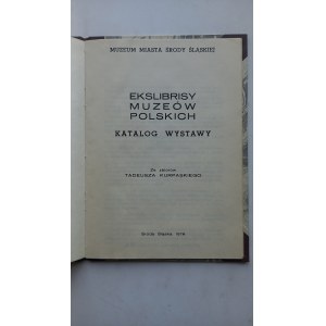 Ex-libris from Polish Museums: 1976 Catalog by Tadeusz Kurpaski /m.