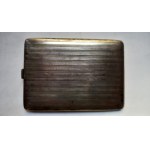 Silver cigarette case, early 20th century