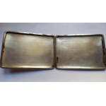 Silver cigarette case, early 20th century