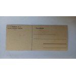 Zygmunt Iszy, Adam Piasecki Chocolate Factory, advertising postcard