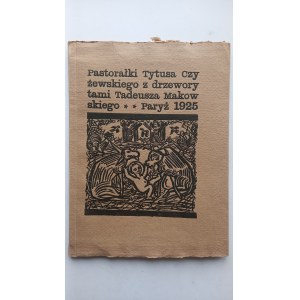 Tytus Czyżewski’s Christmas Carols with woodcuts by Tadeusz Makowski, 1925. Czyżewski REPRINT /m.