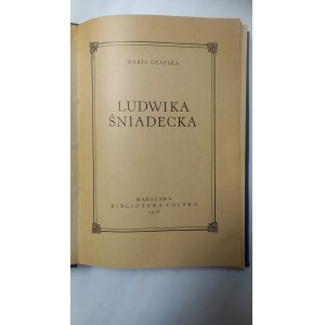 Ludwika Śniadecka Maria Czapska 1938 r. /m.
