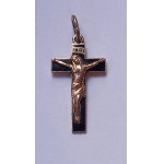 Christ Cross, Gold with Enamel