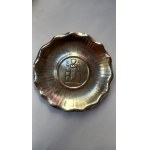 Three-tiered tray with the Poznań coat of arms, Imago Artis, silver, Polish People