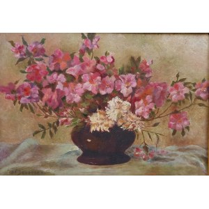 Les fleurs de Sługocko, vers 1930.
