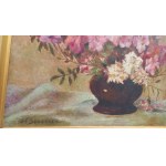 Les fleurs de Sługocko, vers 1930.