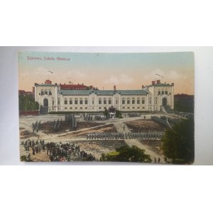 Dąbrowa Szkoła Górnicza Feldpost 1918 r.