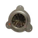 Soviet USSR fighter jet MIG-29 cockpit clock