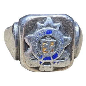 Canada Kent Regiment ring - personalized