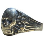 Germany Totenkopf ring 800 marked inside
