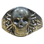 Germany Totenkopf ring 800 marked inside