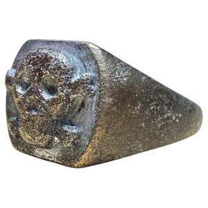 Germany Totenkopf ring riveted variant