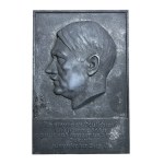 Huge Adolf Hitler plaque, Germany