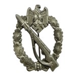 Germany Infantry Assault Badge in Silver, Manufacturer: SHuCo. 41