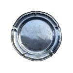 Large plate made of silver-plated brass with NSDAP dedication, Germany