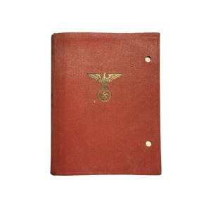 Germany NSDAP Membership Booklet (NSDAP Mitgliedsbuch)