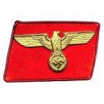 Germany NSDAP party tab with a superimposed golden party eagle